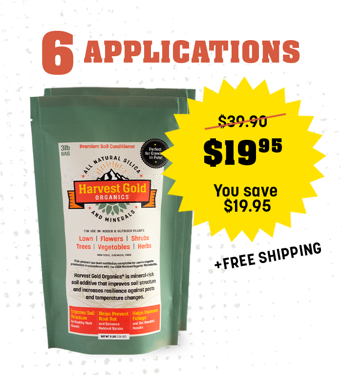 Harvest Gold Organics Premium Soil Conditioner: Buy One Get One Free